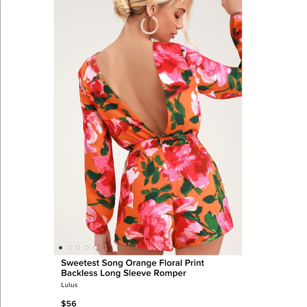Sweetest Song Romper, Lulus